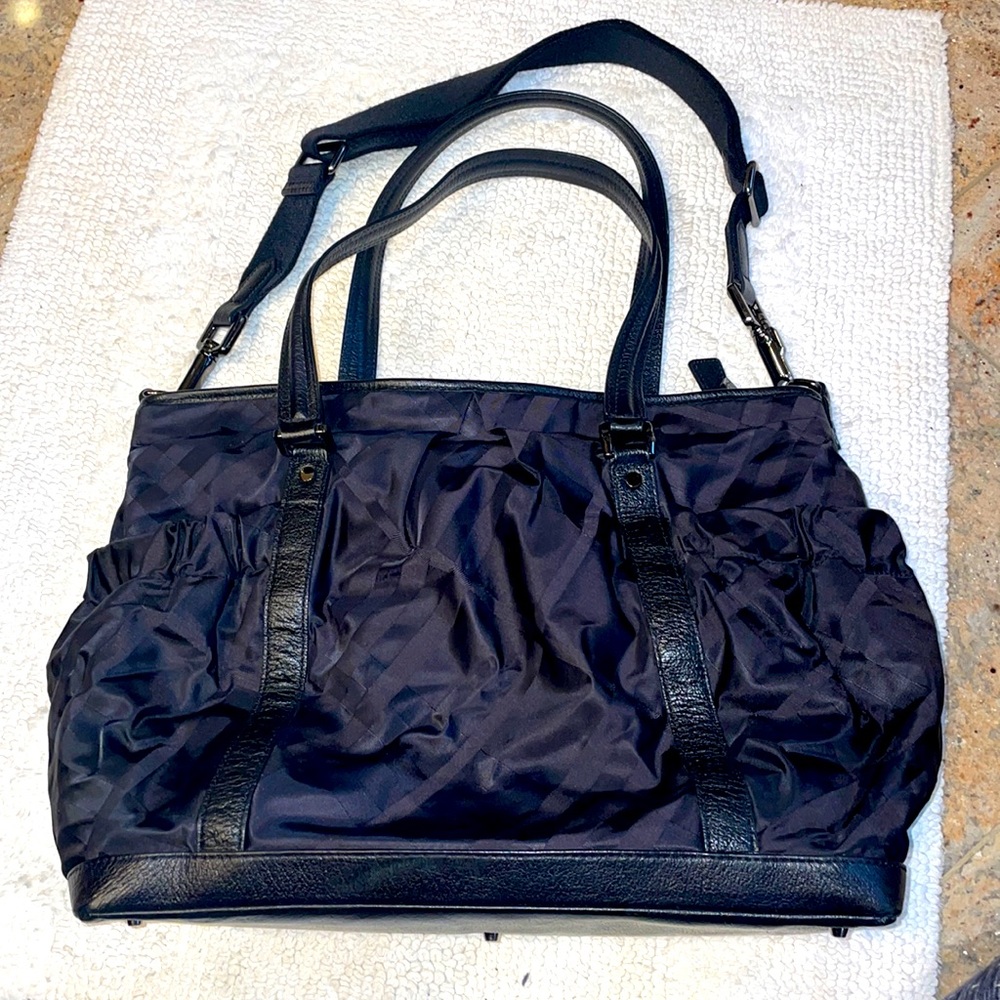 Burberry diaper bag
